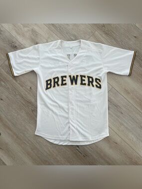 Milwaukee Brewers # 22 Yelich Jersey